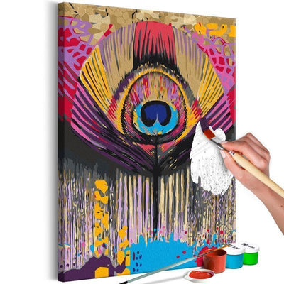 Quadro fai da te - Peacock Composition