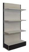Scaffalatura in metallo da negozio cm. 100x40x200h