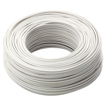 Cavo bianco da 1x2,5mm² - 10mt cordina unipolare FS17