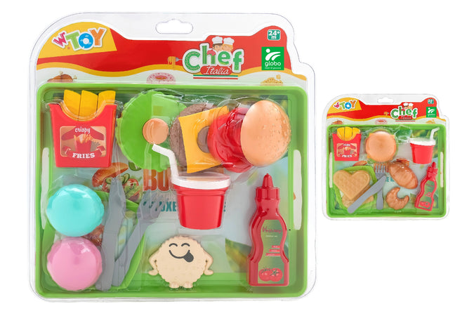 Set Panino Fast Food 2 Assortimenti