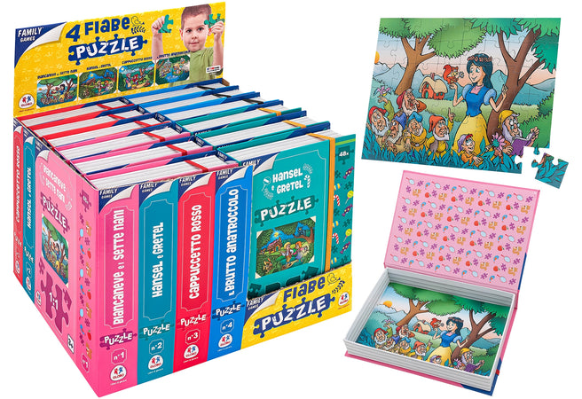 Libro puzzle fiabe