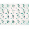 Carta da parati - Mint green nature - solid floral pattern with green leaves