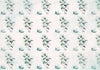 Carta da parati - Mint green nature - solid floral pattern with green leaves