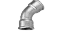 MASIDEF-CONMETALL CURVA ZINCATA 45° I/I - 3/8