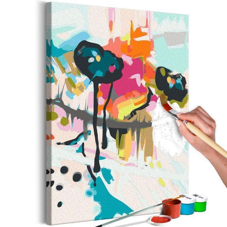 Quadro fai da te - Black Tulip