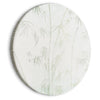 Quadro rotondo - Bamboo forest - Delicate bamboo jungle in pastel colors of celadon and green on a light background/Jung
