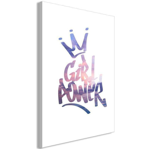 Quadro - Girl Power (1 Part) Vertical