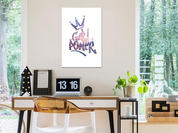 Quadro - Girl Power (1 Part) Vertical