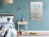 Quadro - Blue Lily (1 Part) Vertical