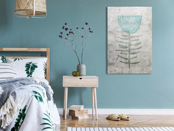 Quadro - Blue Lily (1 Part) Vertical