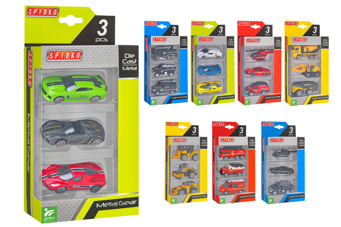 Veicoli Die Cast Scala 1:58 8 Assortimenti