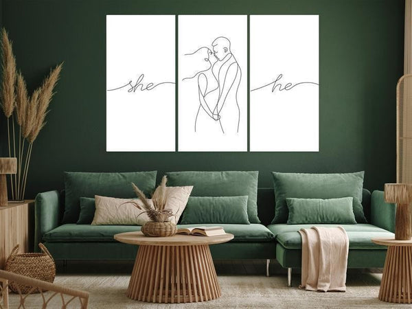 Quadro - Love Triptych (3 Parts)