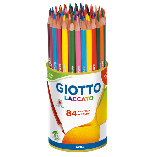 Barattolo 84 Pastelli Giotto Laccato Fsc