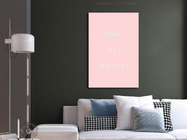 Quadro - Now or Never (1 Part) Vertical
