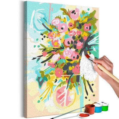 Quadro fai da te - Morning Flowers