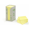 Cf16post-it ricicl 654-1t giallo - 7100172245