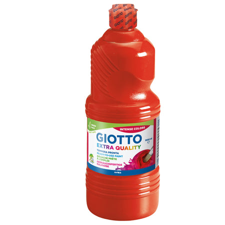 Tempera Pronta Giotto 1000Ml Rosso Vermiglio