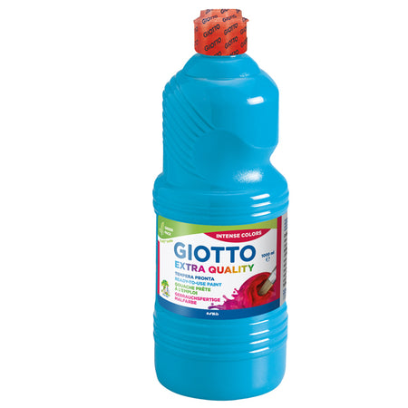 Tempera Pronta Giotto 1000Ml Cyan