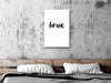 Quadro - Home and Dot (1 Part) Vertical
