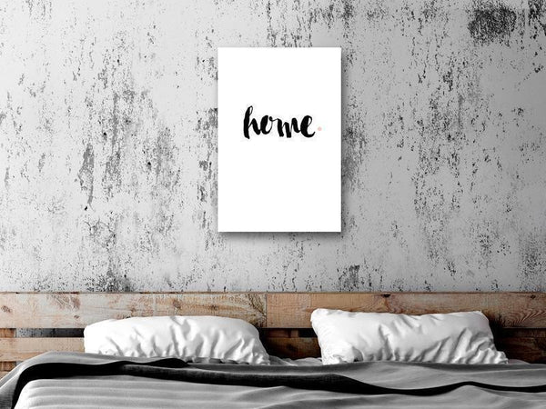 Quadro - Home and Dot (1 Part) Vertical