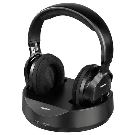 Thomson whp3001bk cuffie wireless a padiglione musica nero - VHP3001BK