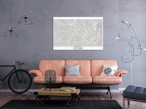Quadro di sughero - Capital of Denmark