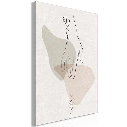 Quadro - Delicate Touch (1 Part) Vertical