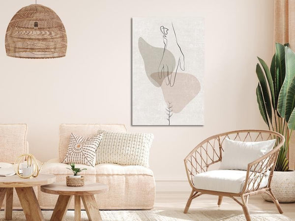 Quadro - Delicate Touch (1 Part) Vertical