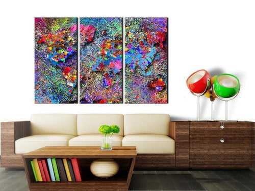 Quadro di sughero - Colourful Whirl