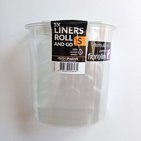 Go Paint Liner S 3 unità di film protettivo per brocca contenitore con impugnatura