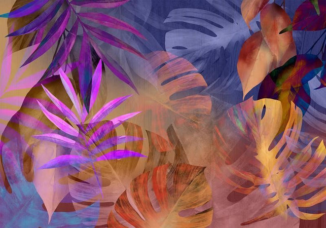 Carta da parati - Vigorous Leaves - Third Variant