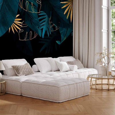 Carta da parati - Leaves Composition - Second Variant