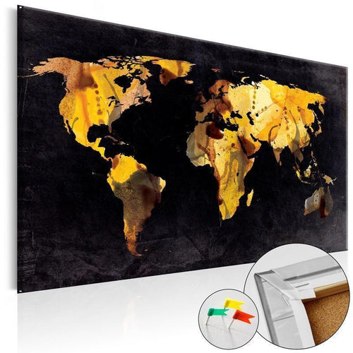 Quadro di sughero - If the World were a desert