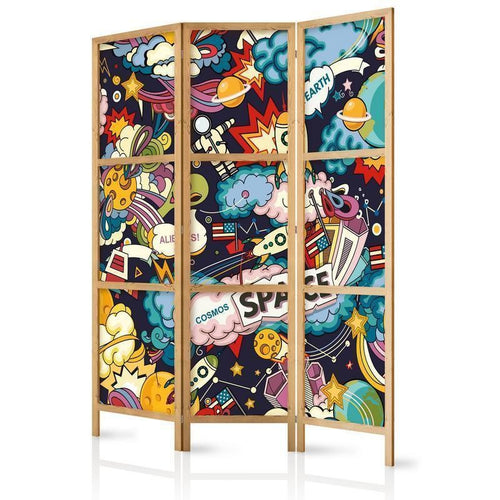 Paravento giapponese - Teenagers Space I