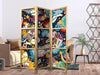Paravento giapponese - Teenagers Space I