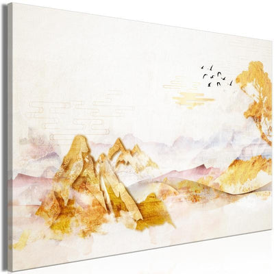 Quadro - Golden Mountains (1 Part) Wide