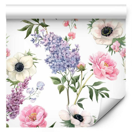 Tappezzeria murale - Roses and Lilacs
