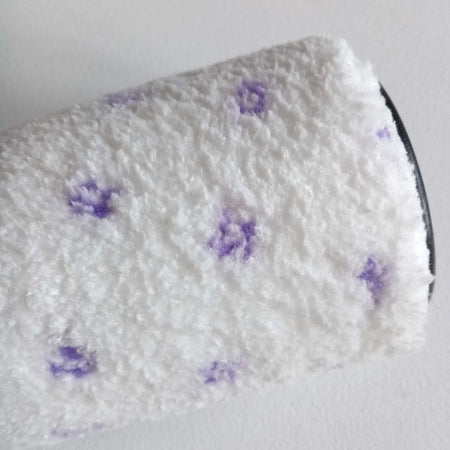 Fiorellini rullo microfibra da 23cm senza manico per l' applicazione di idropitture lavabili e smalti murali