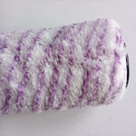 Fiorellini rullo nylon da 23cm senza manico per l' applicazione di idropitture lavabili e smalti