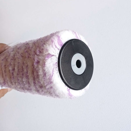 Fiorellini rullo nylon da 23cm senza manico per l' applicazione di idropitture lavabili e smalti