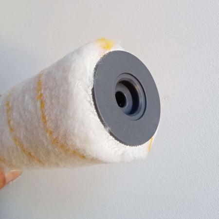 Fiorellini rullo nylon da 23cm senza manico per l' applicazione di idropitture lavabili e smalti