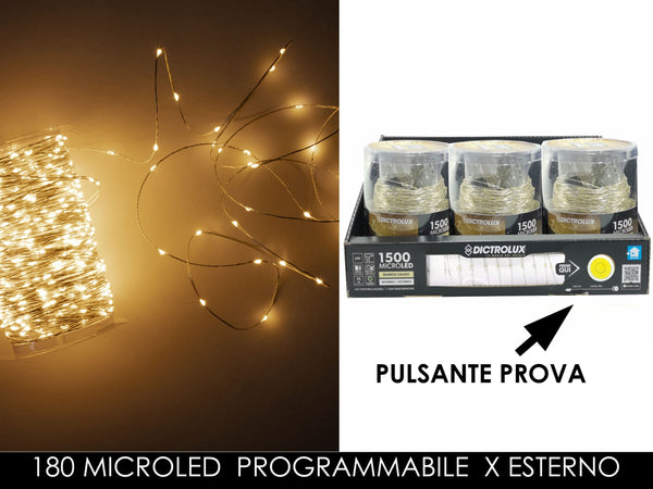 Catena Bianco Caldo 180m LED