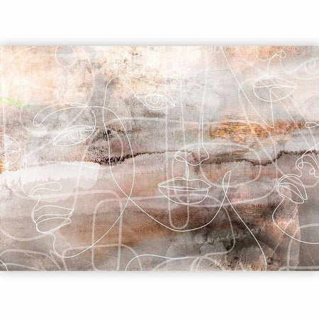 Carta da parati - Penetrating Faces