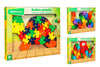 Puzzle Legno 26 pezzi Lettere/numeri 3 Assortimenti