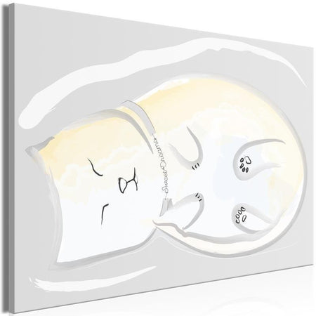 Quadro - Sleepy Kitty (1 Part) Vertical