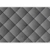 Carta da parati - Grey symmetry - geometric pattern in concrete pattern with black joints