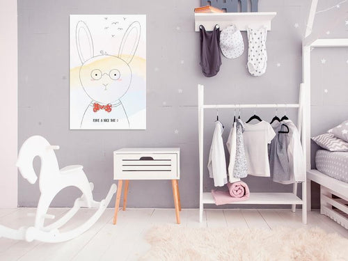 Quadro - Greetings from Rabbit (1 Part) Vertical
