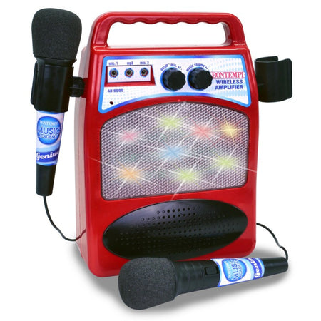 Amplificatore Wireless Con 2 Microfoni