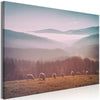 Quadro - Sheep in Mountain Landscape (1-part) - Animals in Nature