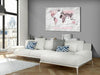 Quadro di sughero - Pink Continents
